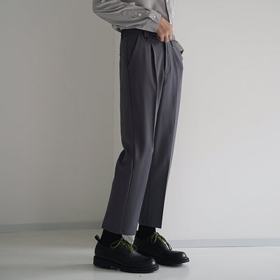 Pantalones Casuales Holgados de Corte Recto Tres Cuartos para Hombre - Image 7