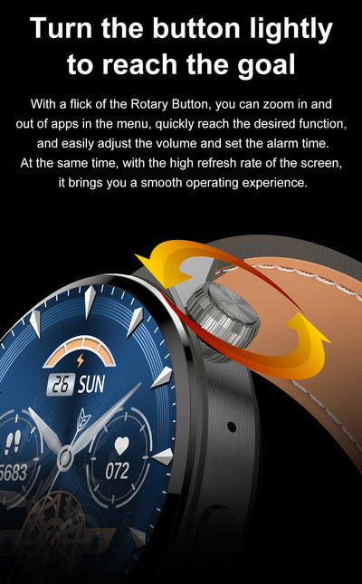 Reloj Inteligente Bluetooth con Llamadas para Hombres - Image 23
