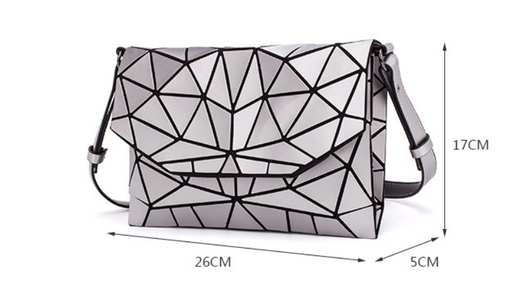 Bolsa Cuadrada Lingge de Hombro - Versátil y Elegante - Image 2