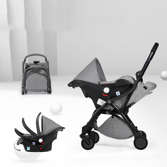 Carriola Automática 3 en 1 con Canasta Plegable