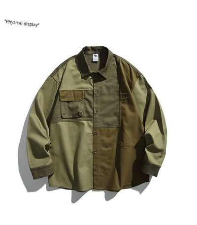 Camisa Militar Suelta Casual para Hombre - Estilo Montaña - Image 11