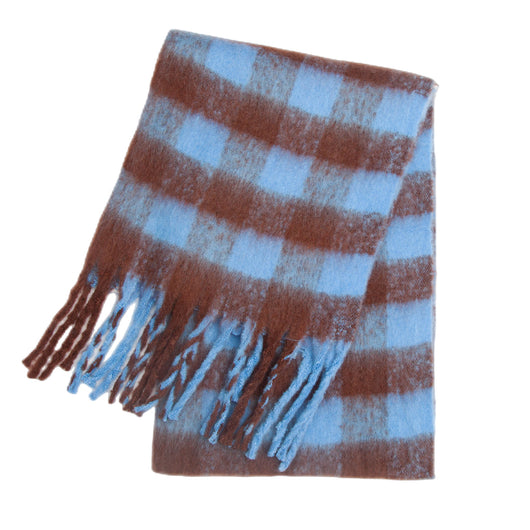 Bufanda Gruesa Cuadros Otoño Invierno - Diseño Multicolor Elegante - Image 41