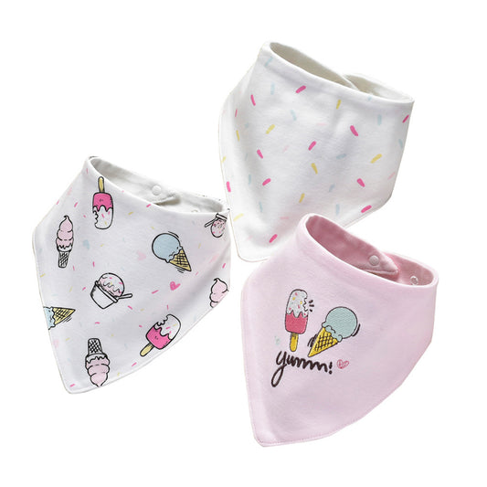 Pañoletas Absorbentes de Algodón para Bebé - Pack de 3 - Image 2