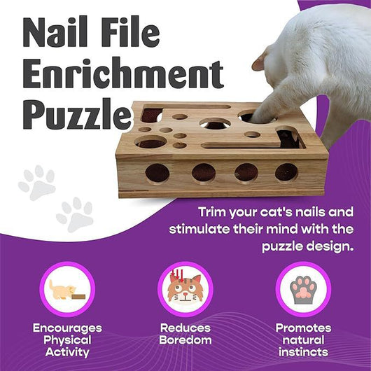 Juguete Laberinto de Madera Maciza para Gatos - Entretenimiento Interactivo - Image 14