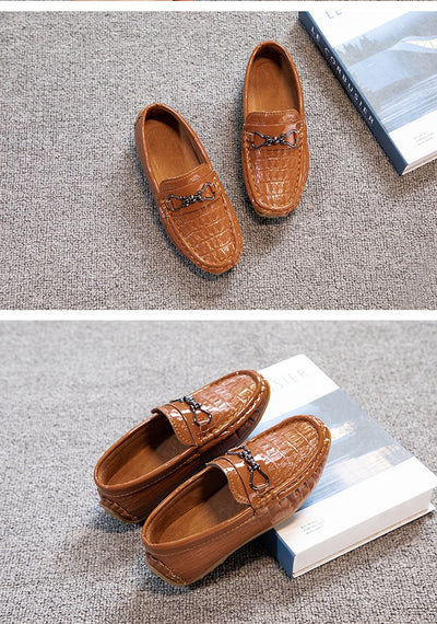 Zapatos de Cuero Estilo Británico para Niños Step On - Image 23