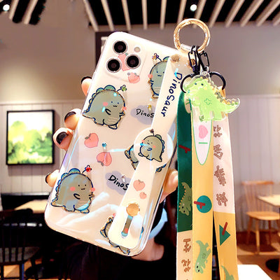 Funda Protectora de Silicona para Celular con Diseño de Dinosaurio Animado - Image 9