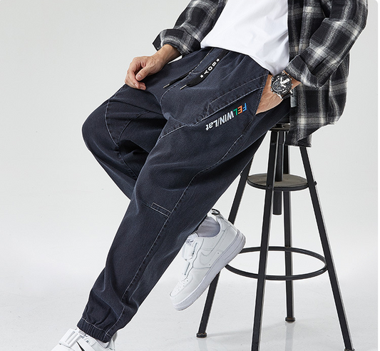 Pantalones Casuales Estilo Coreano Capri Ajustados - Image 2