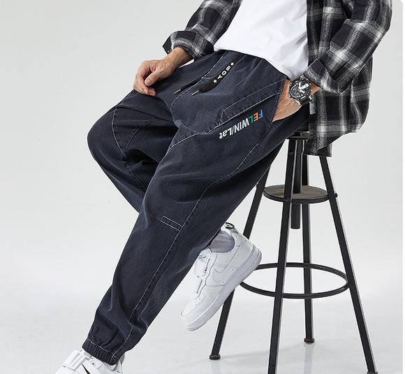Pantalones Casuales Estilo Coreano Capri Ajustados