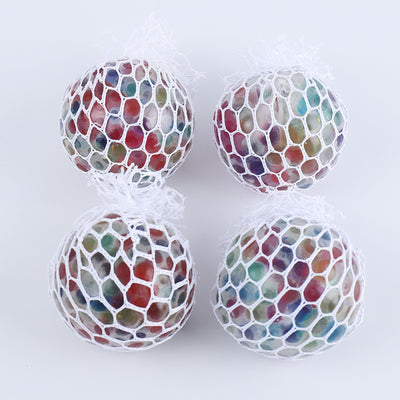 Pelota de Malla Multicolor Antiestrés Uva para Apretar - Image 8