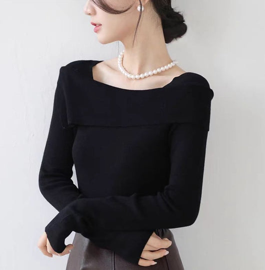 Suéter Cuello Solapa Elegante para Mujer - Colección Otoño Invierno - Image 15