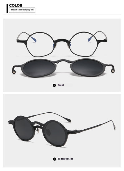 Organizador de Gafas Retro Redondo de Diseño Artístico - Image 20