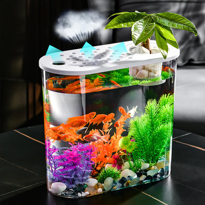 Pecera Ecológica de Acrílico Transparente para Peces de Agua Fría - Image 3