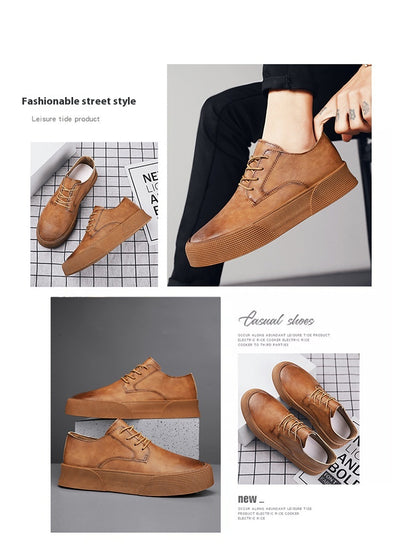 Zapatos Casuales Coreanos con Plataforma y Cordones - Image 22
