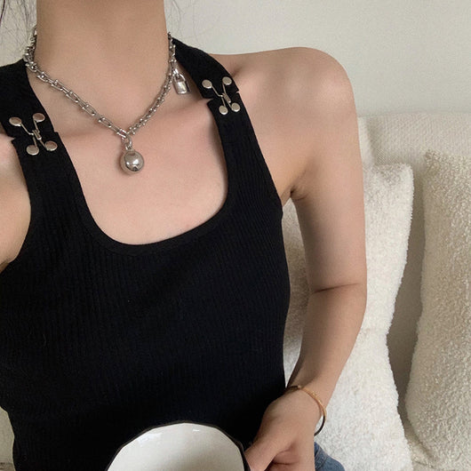 Top Musculosa con Hebillas Metálicas de Resorte - Image 8