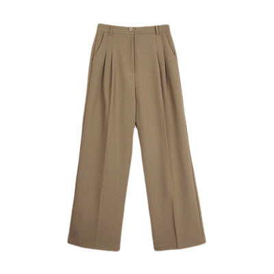 Pantalones Khaki Efecto Adelgazante con Corte Drapeado - Image 2