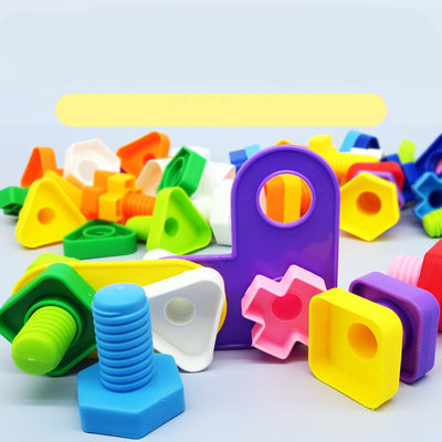 Juguete de Tuercas y Tornillos - Bloques de Construcción Desmontables para Bebés - Image 10