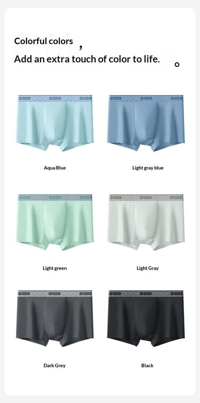 Bóxer Briefs Seamless Ice Silk para Hombre - Image 15