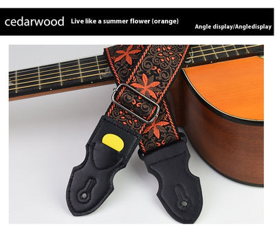 Correa de Guitarra de Cuero Artesanal - Diseño Personalizado para Guitarra Acústica y Eléctrica - Image 21