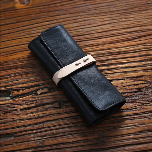 Estuche Enrollable para Lápices en Cuero Genuino - Piel de Res Premium - Image 4