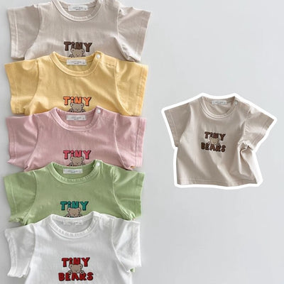 Playera Infantil de Manga Corta Verano Ligera - Image 3
