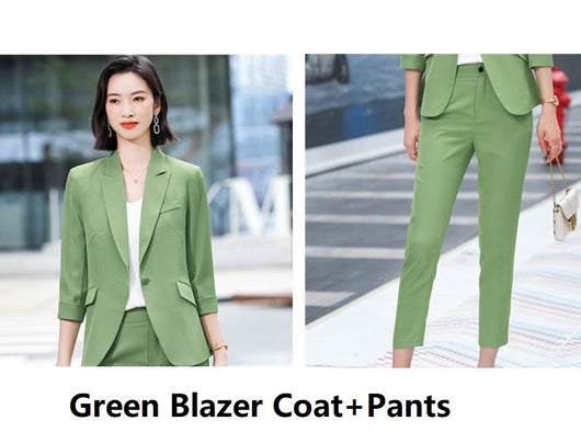 Blazer Casual para Mujer con Mangas Tres Cuartos - Image 11