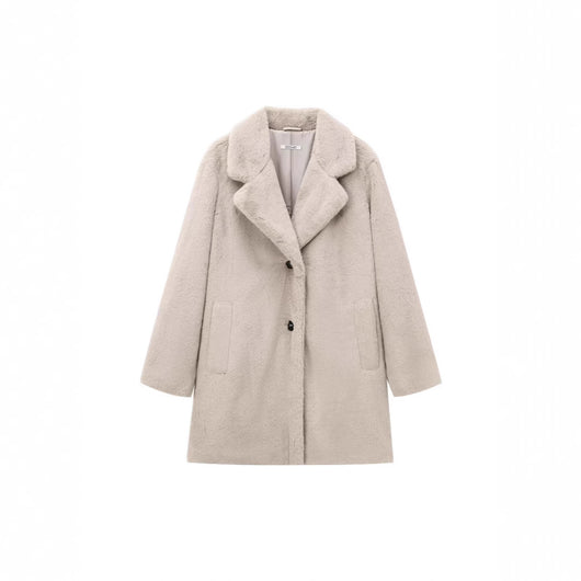 Abrigo de Piel Sintética Efecto Urbano - Estilo Crossborder para Mujer - Image 2