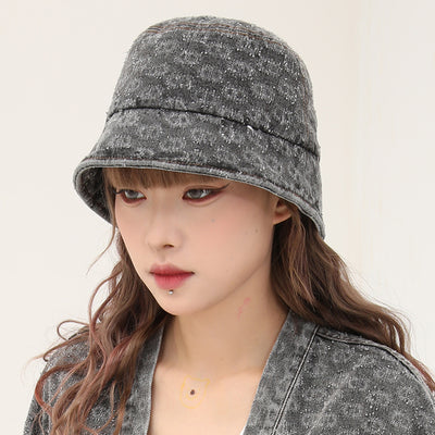 Gorra Bucket Denim Vintage Lavado Desteñido - Image 11