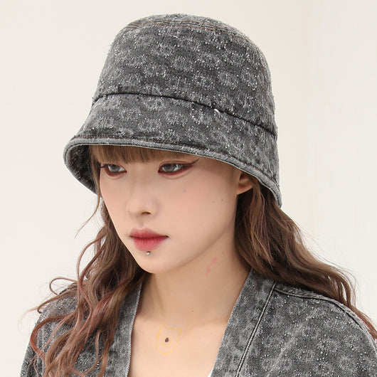 Gorra Bucket Denim Vintage Lavado Desteñido - Image 11
