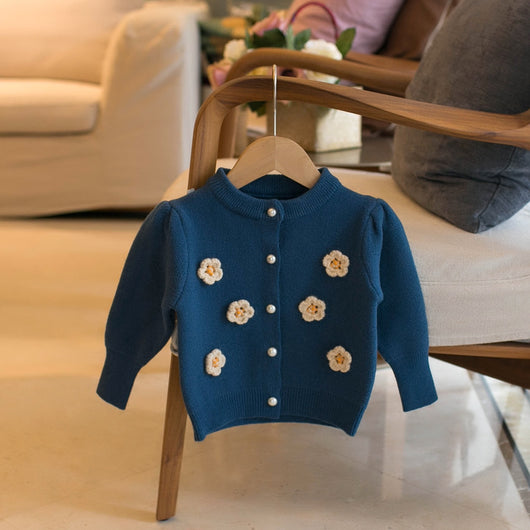 Cardigan Infantil Floral para Niñas - Image 16