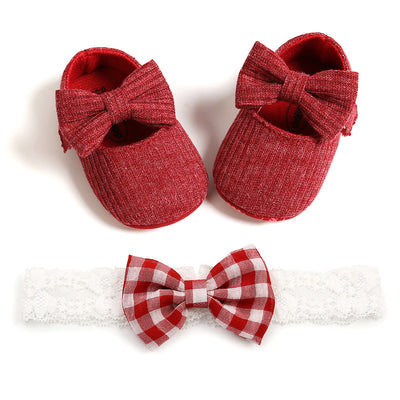 Zapatos para Bebé Niña Primeros Pasos Suela Suave Algodón Princesa - Image 10