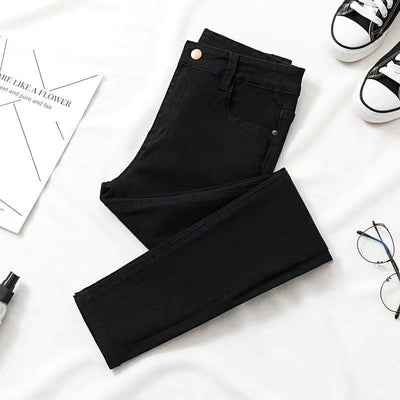 Jeans Slim Cintura Alta Mujer - Ajuste Perfecto Nine Points - Image 10