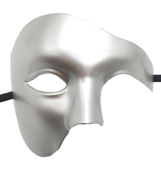 Antifaz Elegante Vintage de Medio Rostro con Un Solo Ojo - Image 8