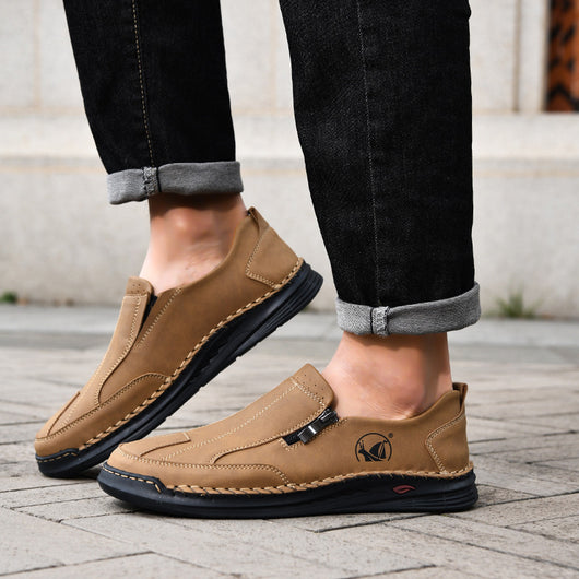 Zapatos Casuales de Cuero con Cordones para Hombre - Estilo Outdoor - Image 18