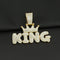 Mens Fashion Alloy Necklace With Diamond Pendant Dorado Pendant only