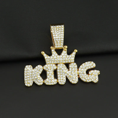 Collar de Moda para Hombre con Dije de Diamante en Aleación - Image 4