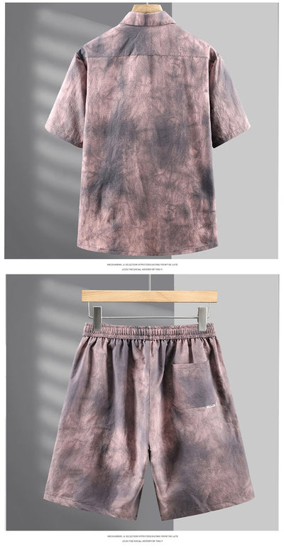 Conjunto de Dos Piezas: Camisa y Shorts Holgados Talla Grande - Image 16