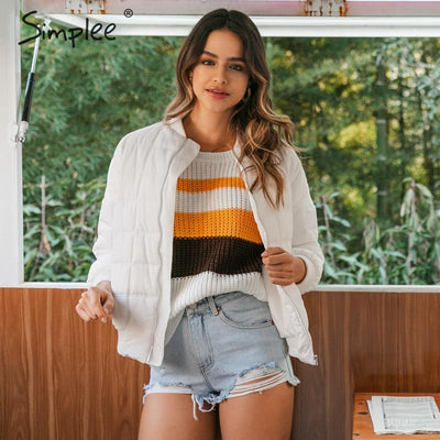 Chaqueta Acolchada Corta Slim Invierno Europa-América - Image 8