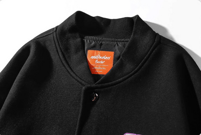 Chaqueta Fina Estampado Planeta Graffiti para Hombre - Image 8