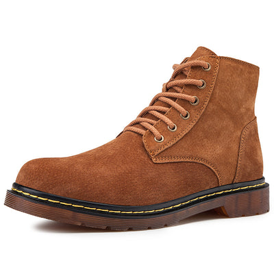 Botas Altas Estilo Británico - Calzado de Trabajo Casual Tallas Grandes - Image 13