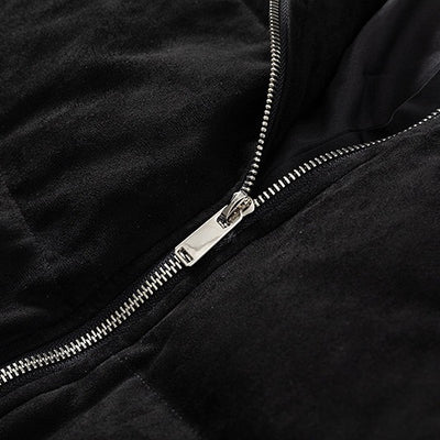 Chaqueta de Algodón Cálido con Costuras de Gamuza Unisex - Image 4