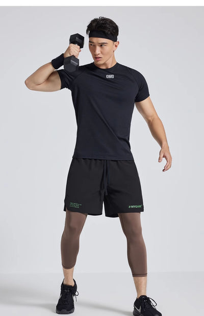 Shorts de Entrenamiento 4 Puntos para Hombre - Verano Secado Rápido Alta Elasticidad - Image 15