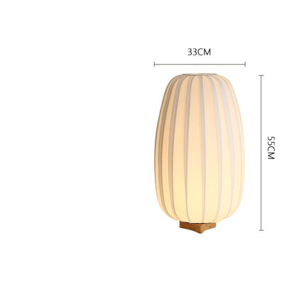 Lámpara de Mesa de Madera Estilo Japonés - Luz Cálida para Dormitorio y Estudio - Image 2