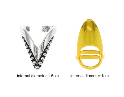 Juego de Anillos de Uñas con Temperamento Elegante para Mujer - Image 7