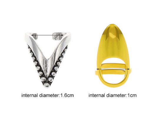 Juego de Anillos de Uñas con Temperamento Elegante para Mujer - Image 7