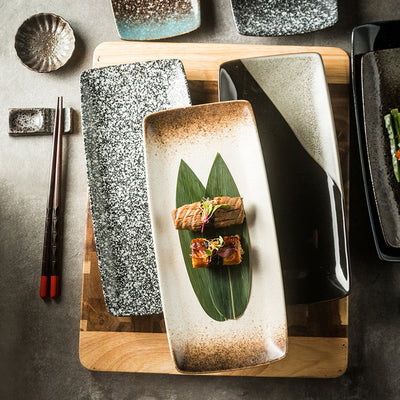 Juego de Platos Cerámicos Japoneses para Sushi y Servicio de Mesa - Image 34