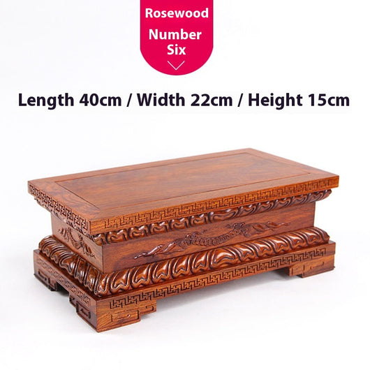 Ornamento Buda Guanyin en Madera de Sándalo Rojo - Talla Artesanal - Image 11