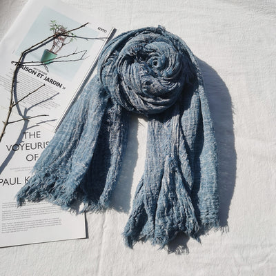 Pañuelo de Algodón Puro Zen para Mujer - Otoño e Invierno - Image 4