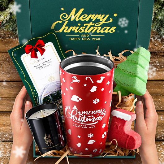 Set de Aromaterapia en Caja Regalo Navideña con Taza Aromática - Image 2