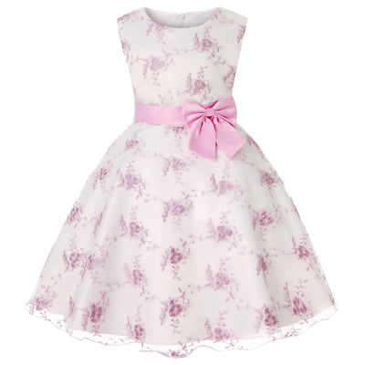 Vestido Princesa Niña con Encaje y Bordados - Image 16
