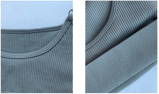 Conjunto Deportivo Casual para Mujer con Tirantes y Shorts de Yoga - Image 16